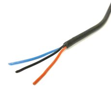 Przewód 3-żyłowy 0.5MM² RD/BL/BK 6M
